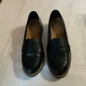 Dolce Vita Black Leather Loafers
